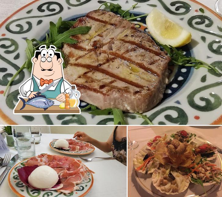 Salmone grigliato al Ristorante Osteria Demetra