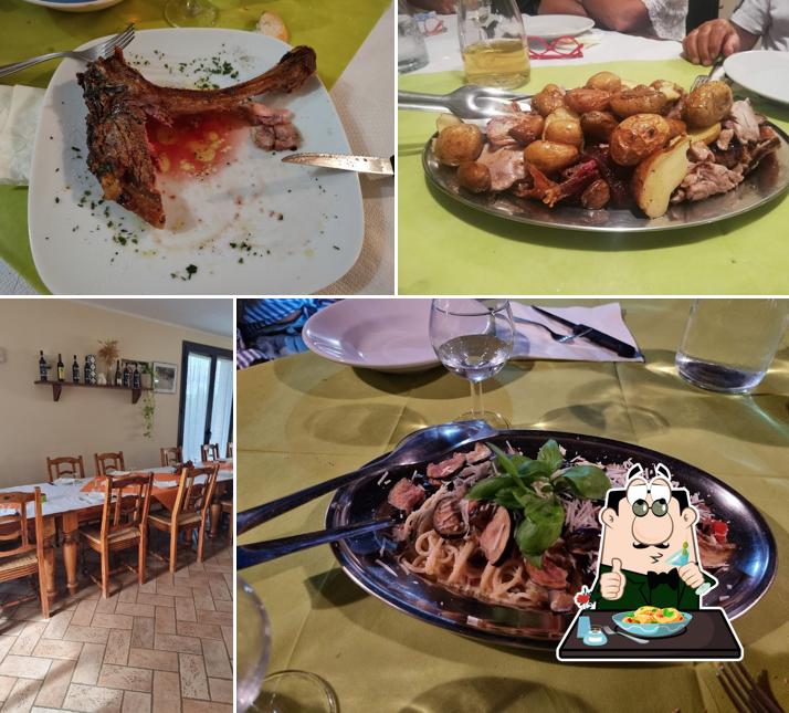 Platti al Ristorante Azienda Agricola La Rialla