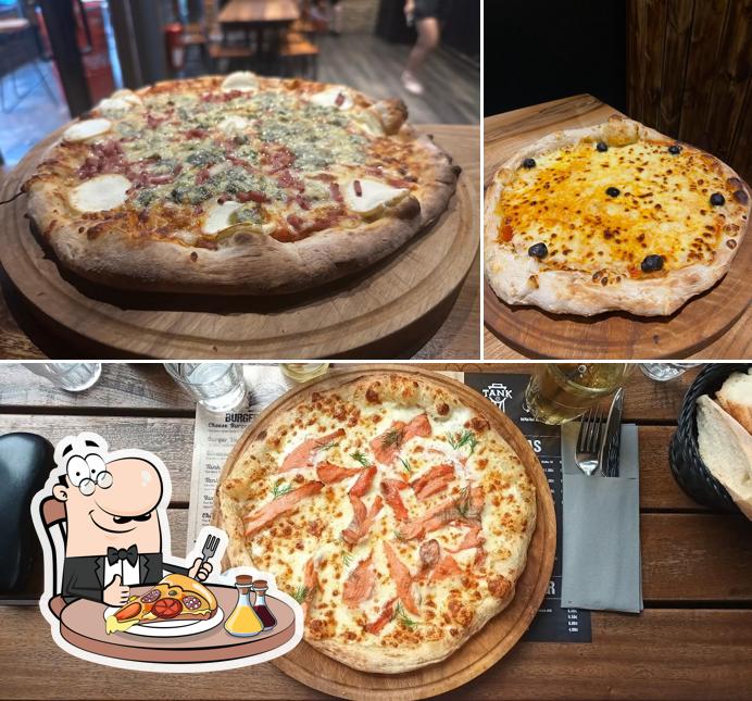 Choisissez des pizzas à Tank