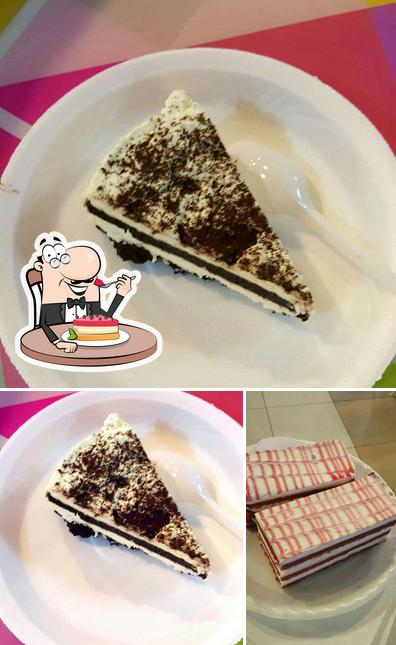 Via Milano offers a variety of sweet dishes