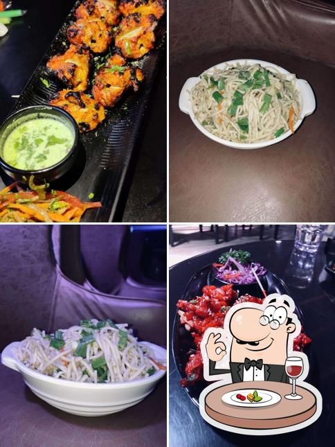 Food at Metro Lounge and Bar