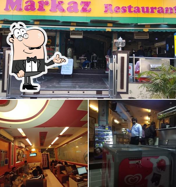 The interior of Markaz Restaurant- Family Restaurants in Jogeshwari, Seafood, Chinese, Fast Food, Veg & Non Veg Restaurant in Jogeshwari West
