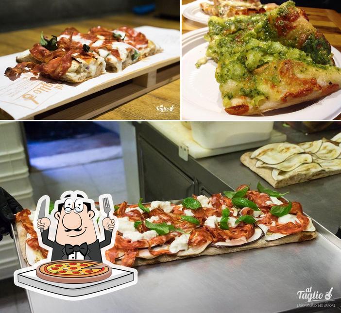Prova una pizza a Al Taglio Laboratorio dei Sapori