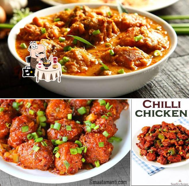 Food at Anitha family fast food center