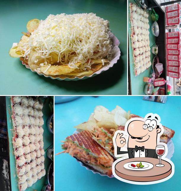 Food at Bombay Sandwich