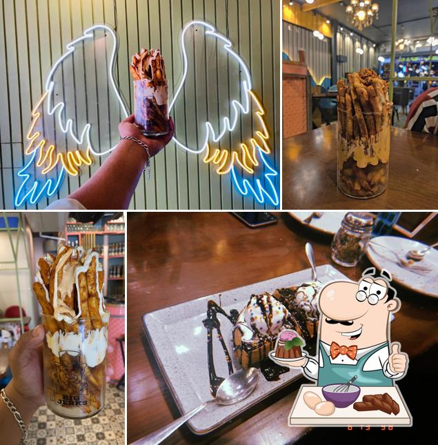Big Jerks serves a range of sweet dishes