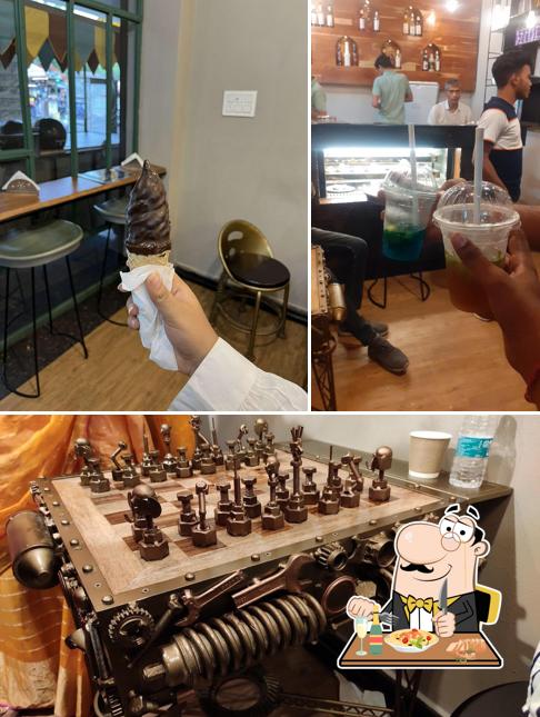Check out the picture depicting food and beverage at The Ras Culture