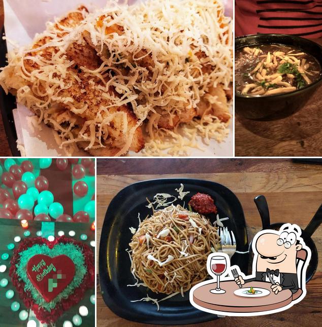 Meals at Hashtag cafe and Chinese restaurant
