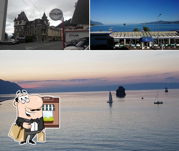 Puoi goderti l'aria fresca dal dehors di Hôtel du Port