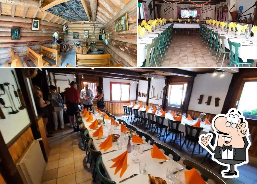 Gli interni di La Cabane du Petit Oiseau