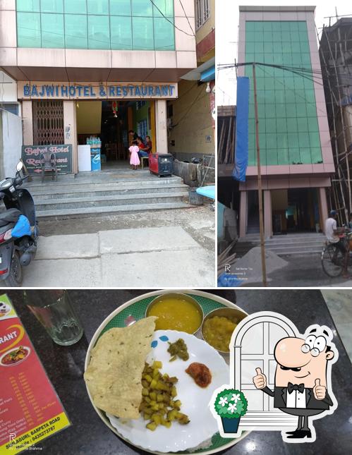 Take a look at the picture displaying exterior and food at New Bajwi Hotel & Restaurant
