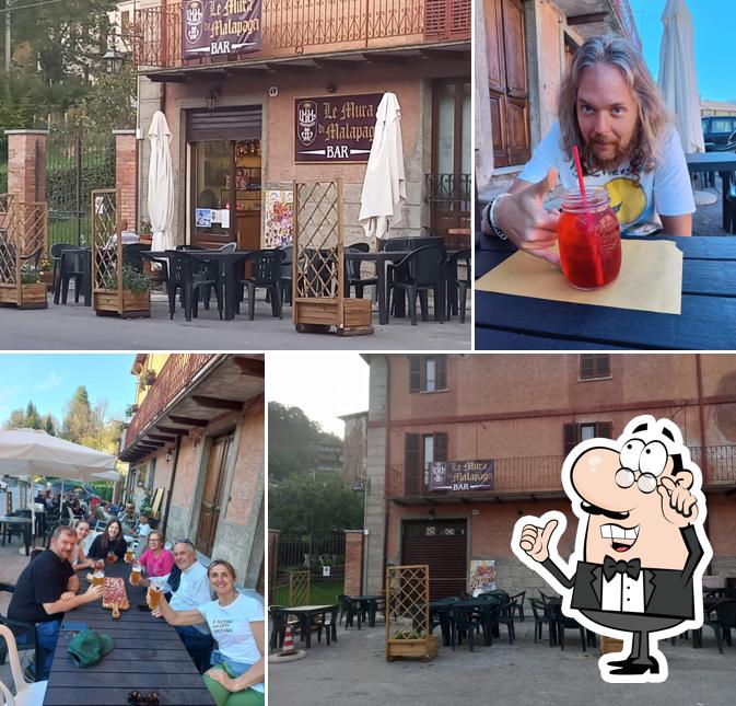 Gli interni di Bar Le mura di Malapaga