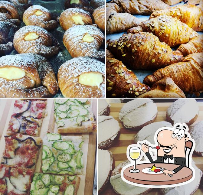 Cibo al Gran Caffe Violante