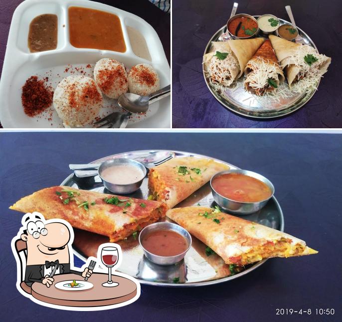 Meals at R-Andhra Cafe Best south indian restaurant in Gandhinagar