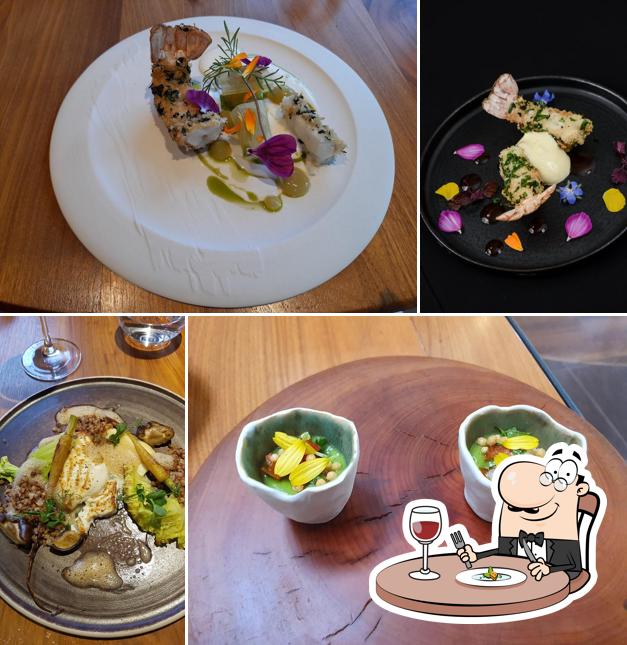 Plats à Restaurant Allium, Quimper
