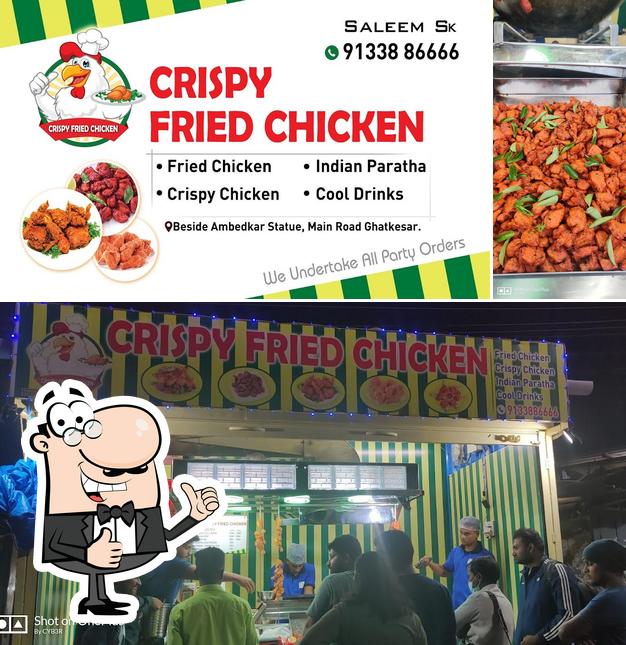 Look at the picture of Crispy Fried Chicken