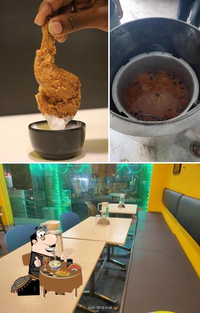 Check out the photo displaying food and interior at Club 10 chicken & The Grill Theory