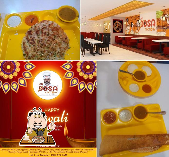 Order pizza at DS DOSA FACTORY, Jhilmil