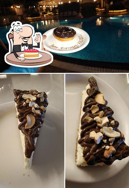 Cheesecake at Five brothers cafe & bakers