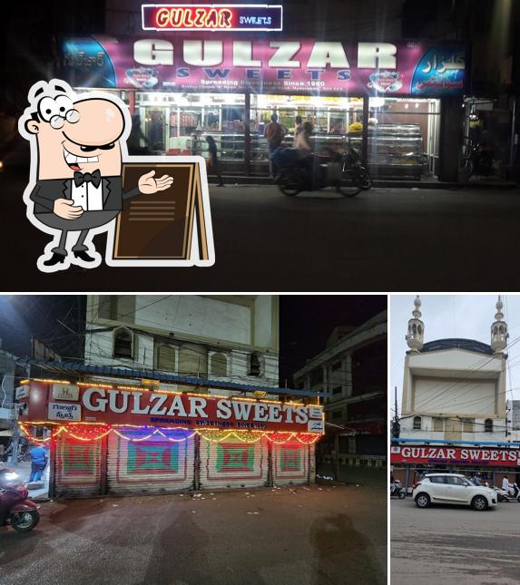 The exterior of GULZAR SWEETS