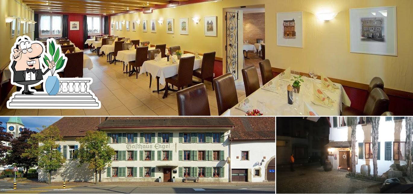 La immagine della esterno e interni di Restaurant - Gasthof Engel Oberentfelden