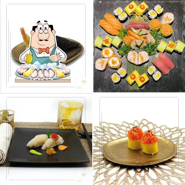Prenditi la cucina di mare a Ginko Sushi