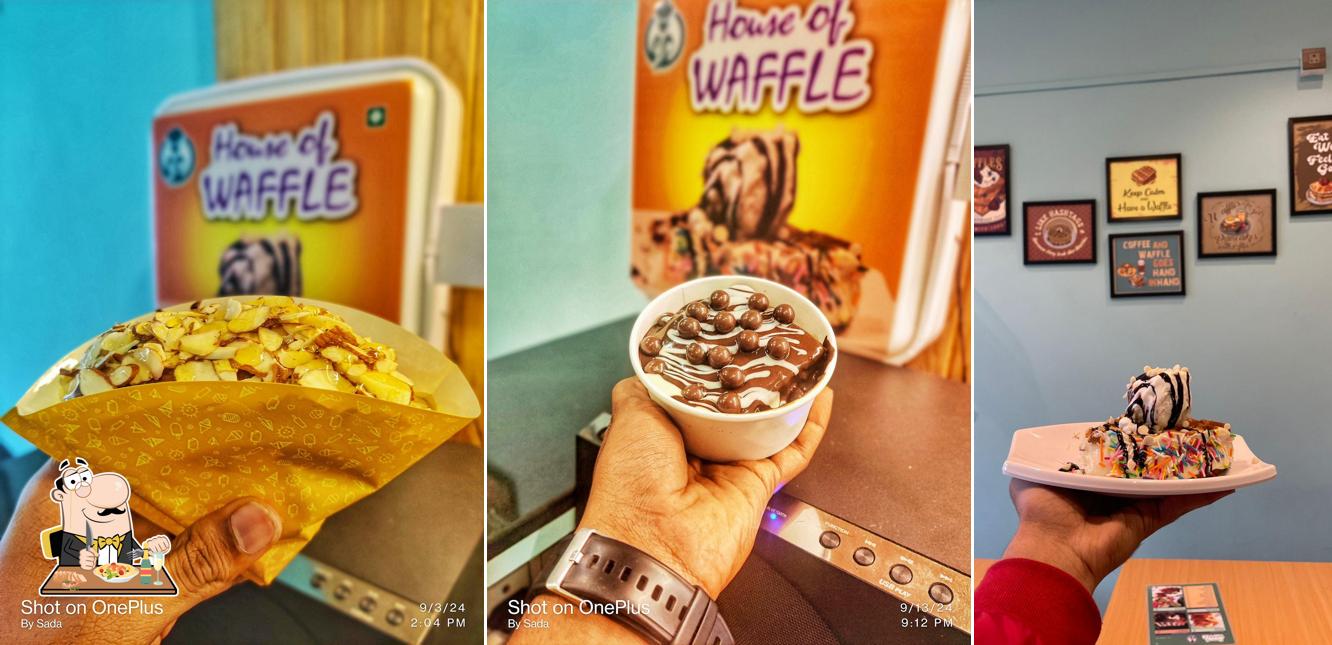 Food at House of Waffle