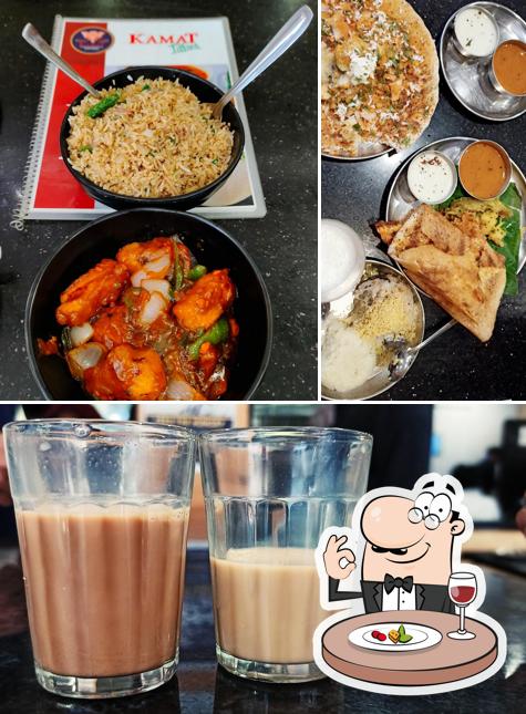 Check out the image showing food and beverage at Kamat Tiffins - Pure Vegetarian Quick Service Restaurant