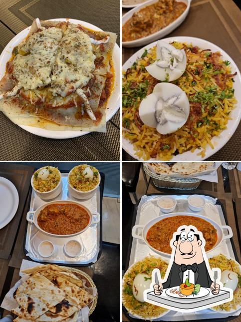 Food at Lazeez,a Mughlai Cuisine House