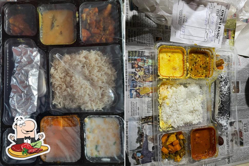 Get meat meals at Om Sai Rasoi