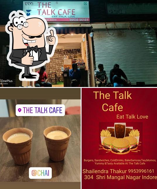 See the pic of THE TALK CAFE