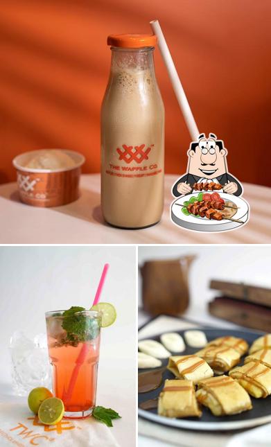 The picture of food and beverage at The Waffle Co
