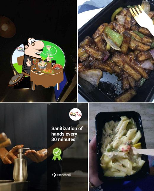 Food at Yum in my tum
