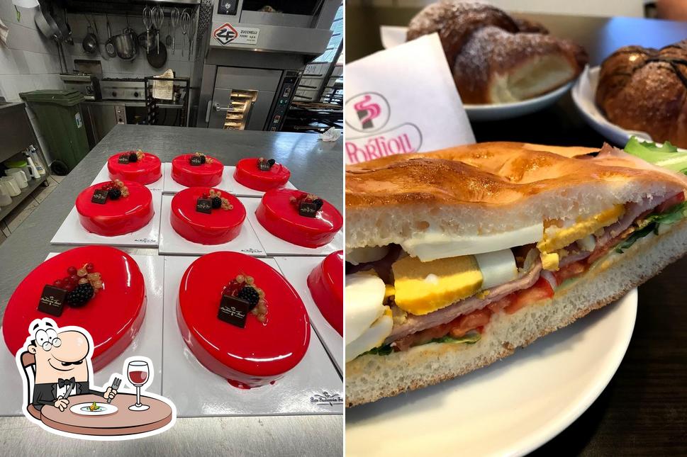 Platti al Bar Pasticceria Fani