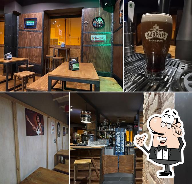 Gli interni di Blacksmith pub