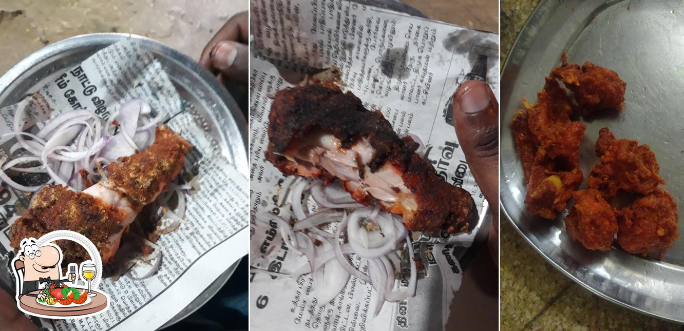 Chinthamani chilly chicken centre