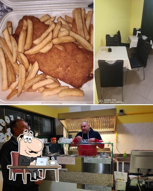 Tra le varie cose da Fast Food Tacos si possono trovare la interni e cibo
