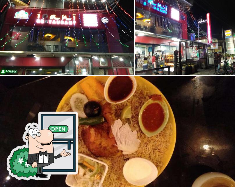This is the photo depicting exterior and food at Irani Restaurant