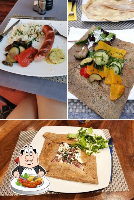 Cibo al Jardin des Crêpes