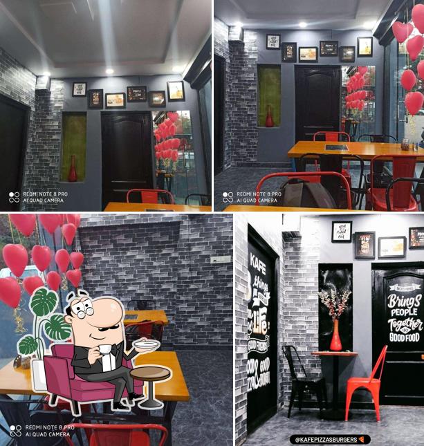 Check out how KAFE Pizzas & Burgers looks inside