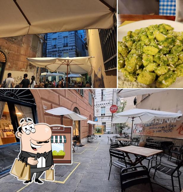 Gli esterni di Trattoria Mangiabuono