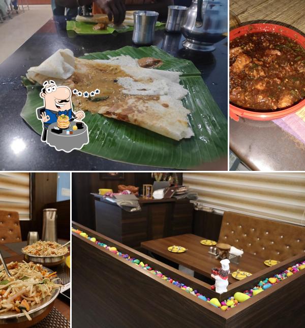 Food at Muthaiah Hotel