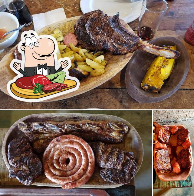 Estância Felicidade oferece refeições de carne