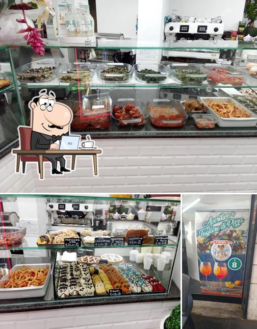 Gli interni di Forno da Filoncino