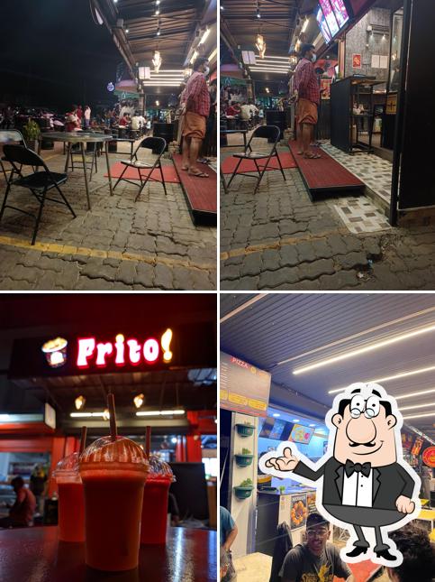 The interior of Frito!