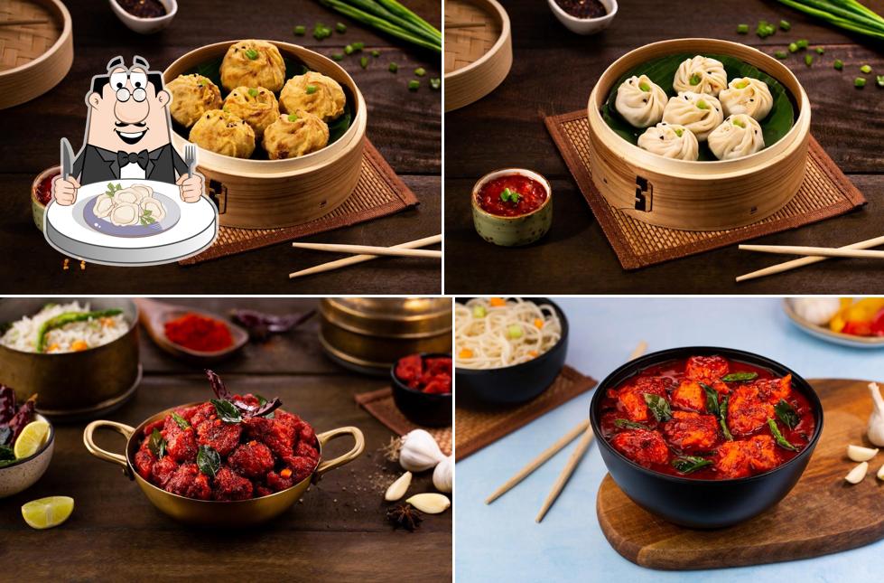 Dumplings at Hello Panda-Chinese Kitchen Manikonda