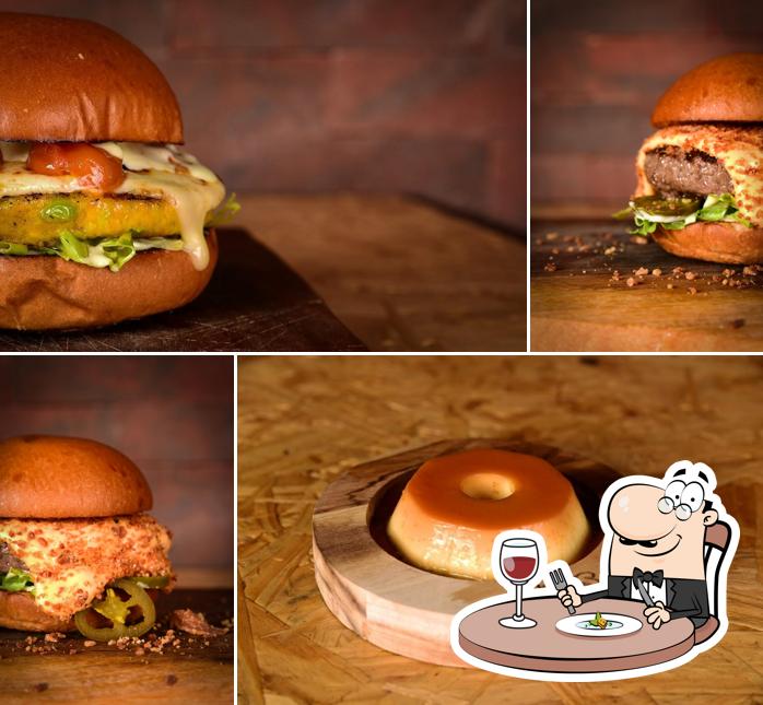 Comida em Hórus Burger