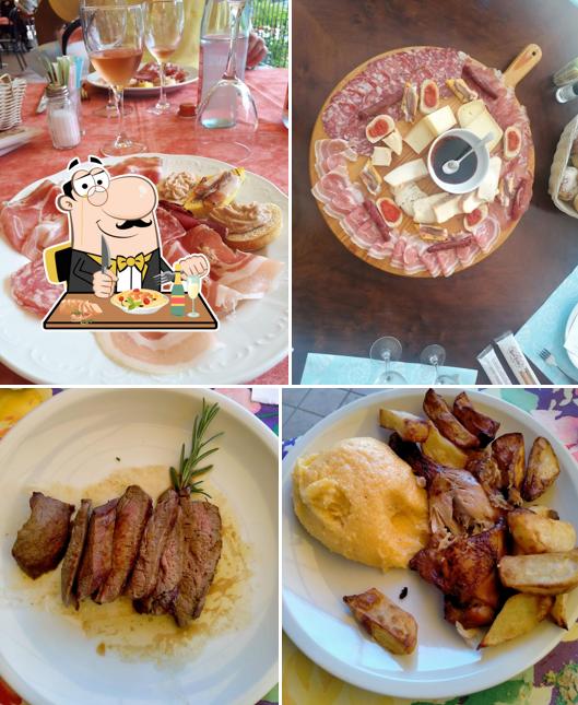 Cibo al Trattoria il Poggio dei Valaperta