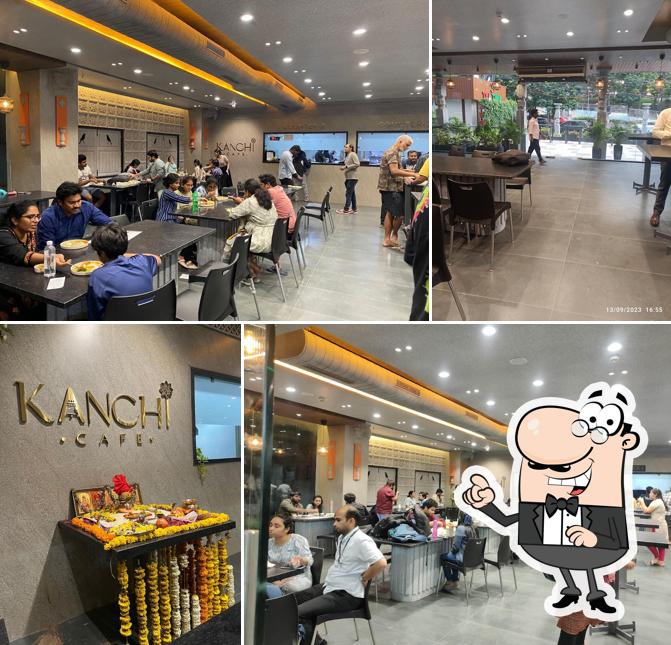 The interior of Kanchi Cafe