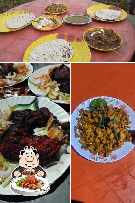 Food at MANNAT RESTAURANT & DHABA.HOTEL BAHARAGORA